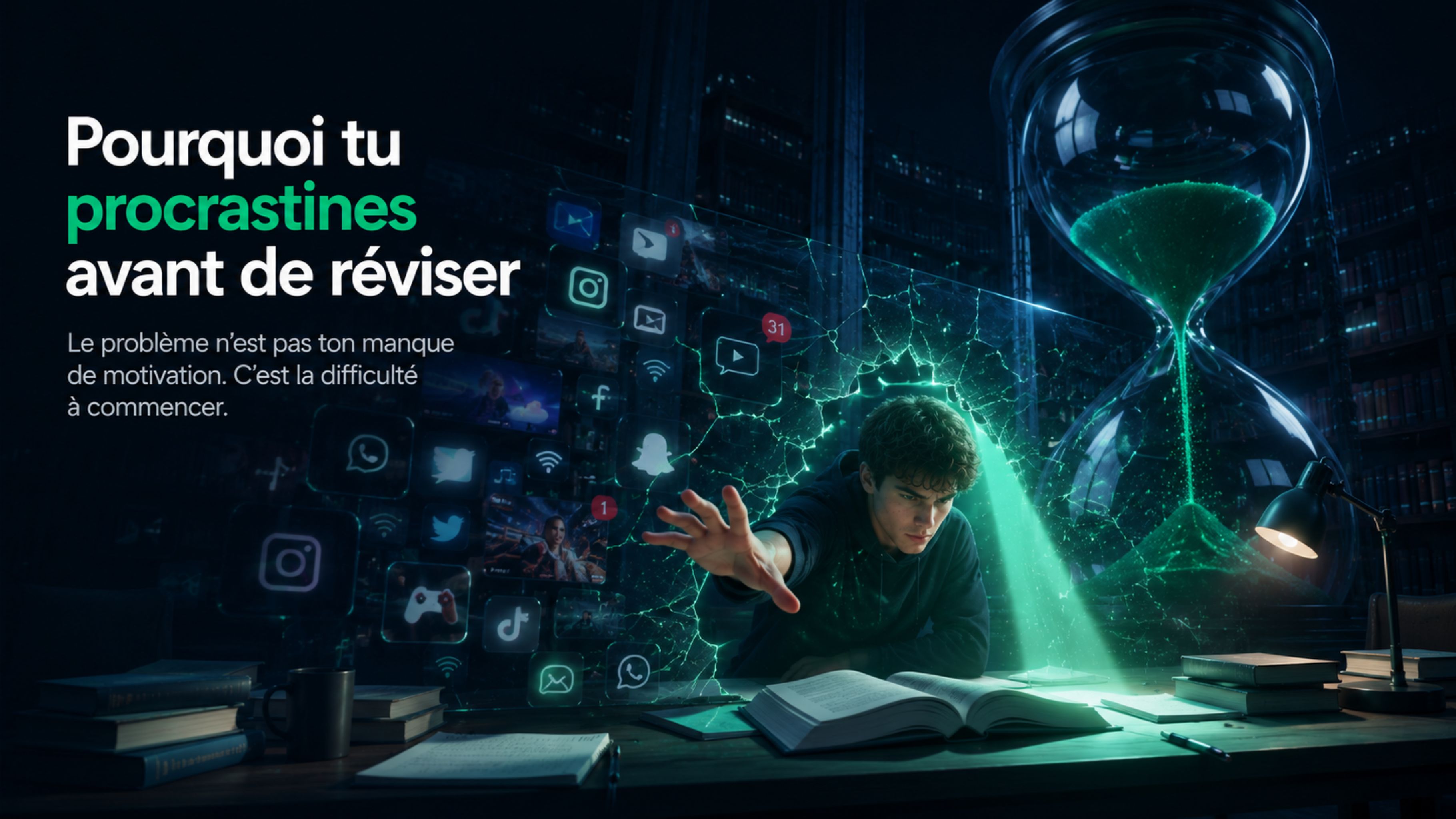 Pourquoi tu procrastines avant de réviser (et comment en sortir)