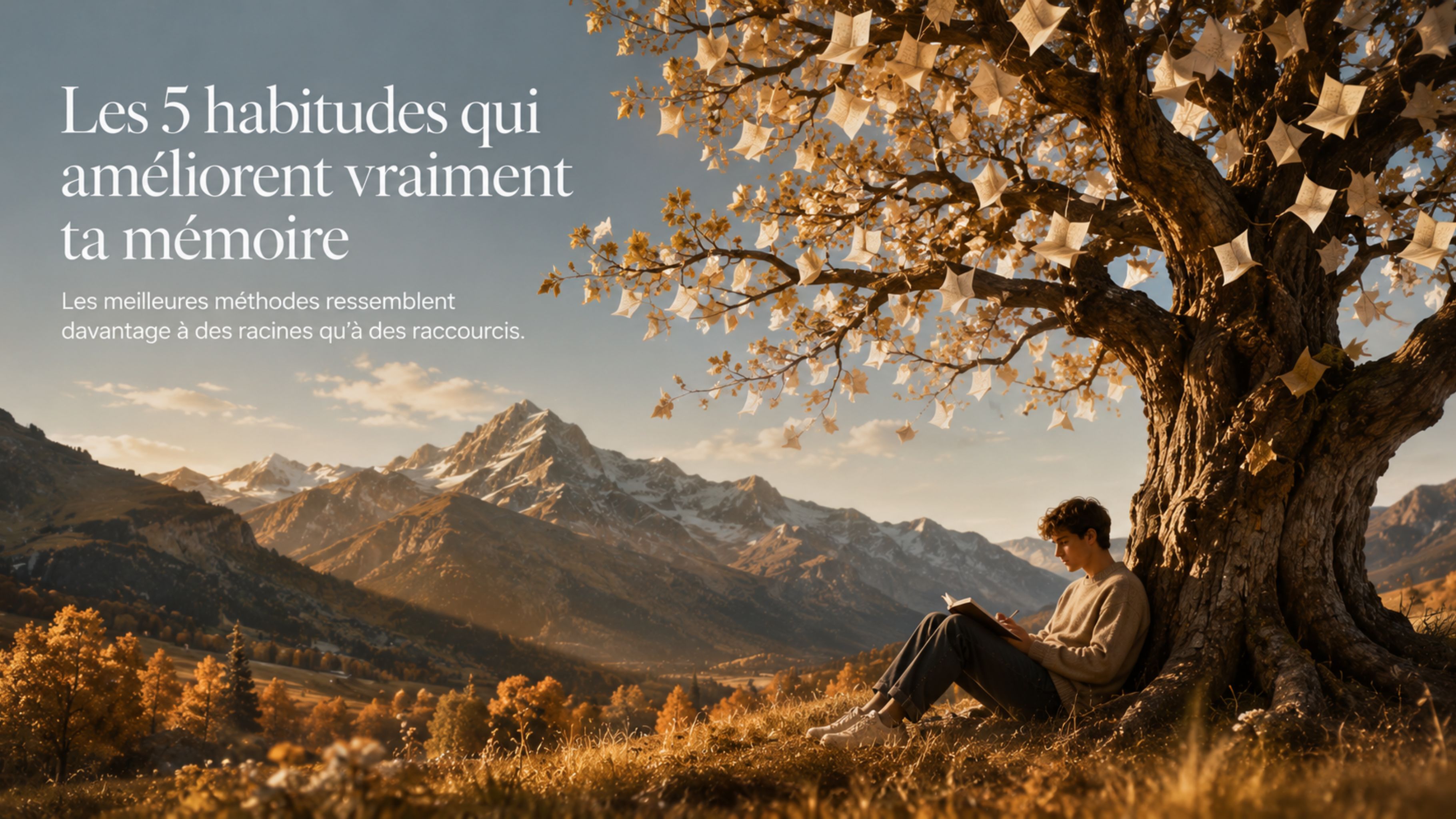 Les 5 habitudes qui améliorent vraiment ta mémoire