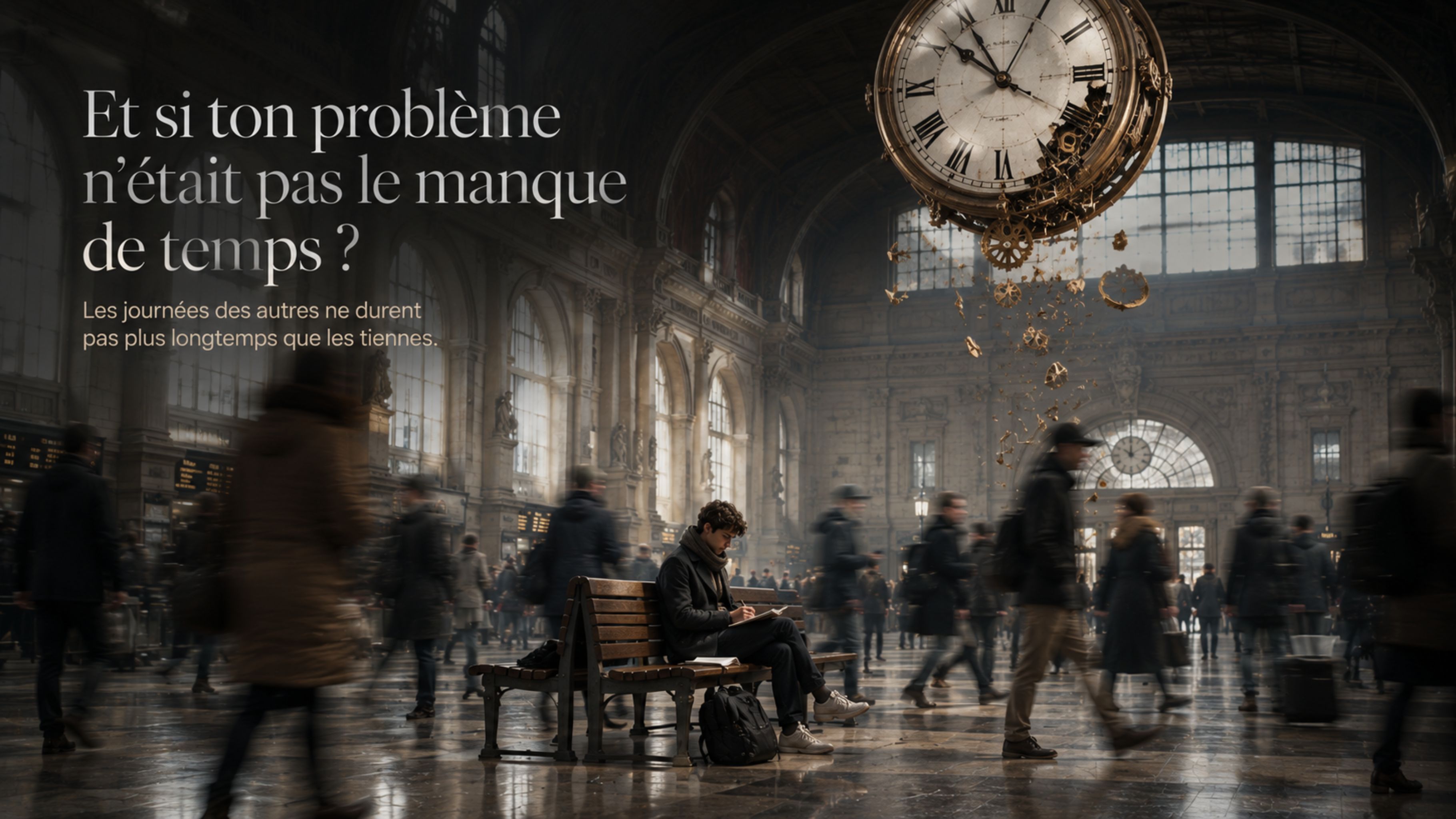Et si ton problème n'était pas le manque de temps ?